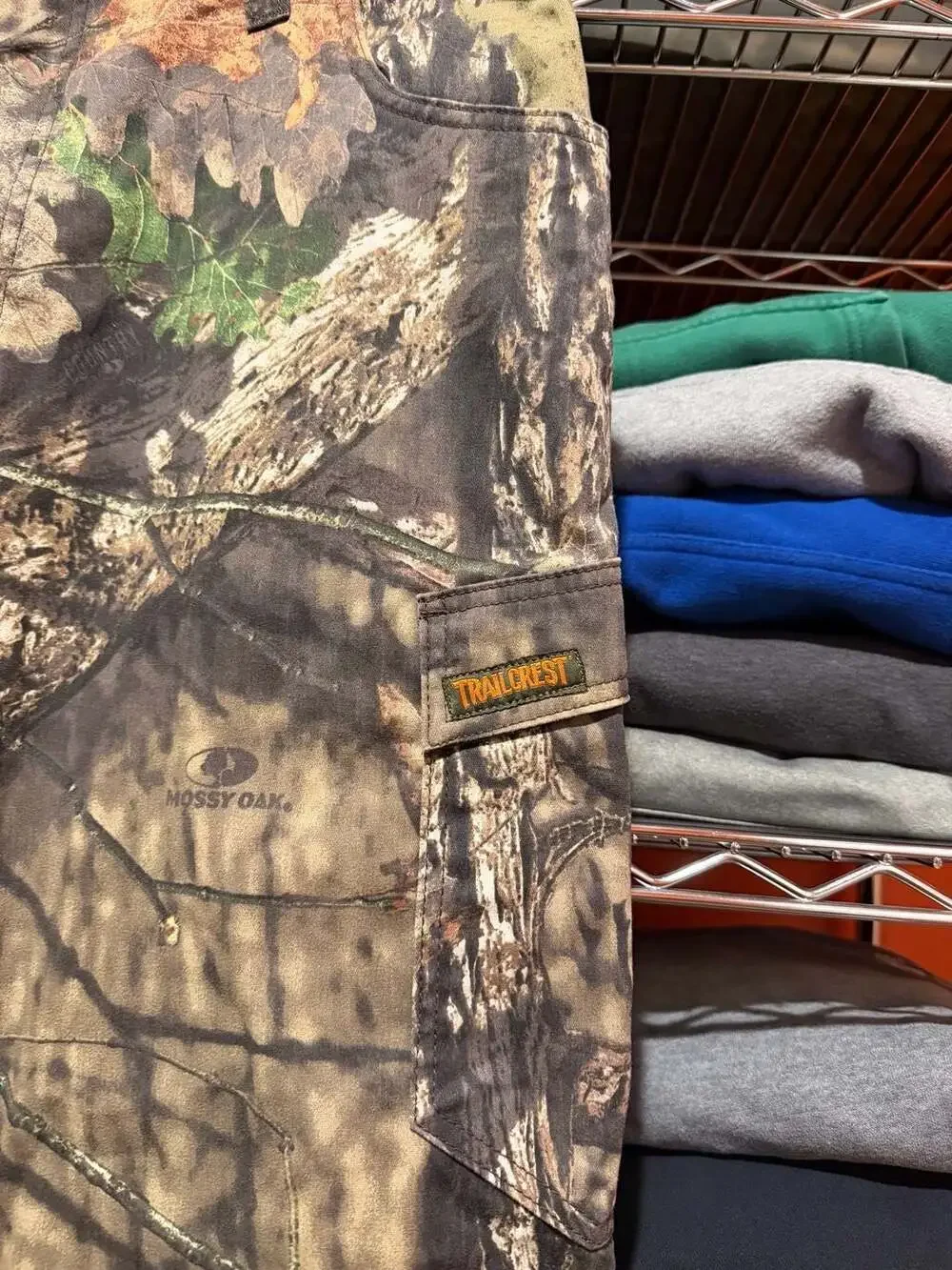 Trailcrest Mossy Oak Camouflage Cargo Hunting Pants Large